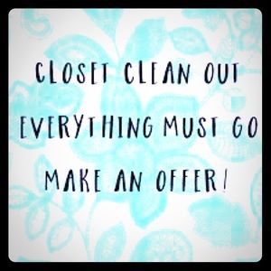 Everything needs to go